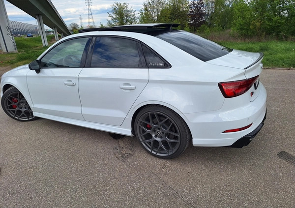 Audi S3 cena 123000 przebieg: 133600, rok produkcji 2016 z Warszawa małe 704